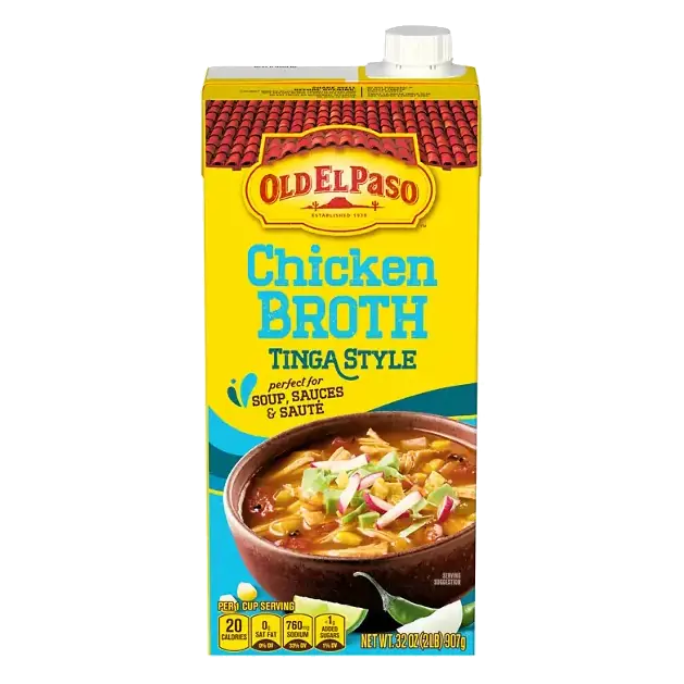 Tinga Style Chicken Broth