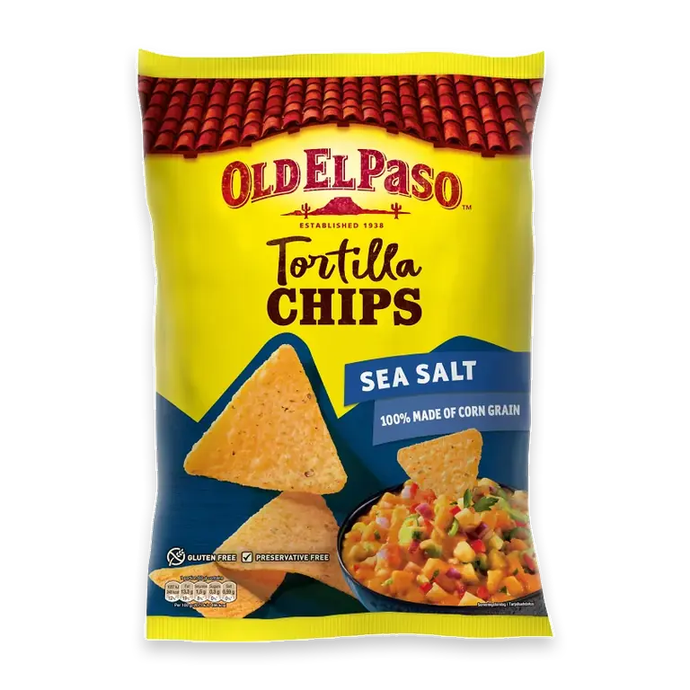 Tortilla Chips Seasalt 185g