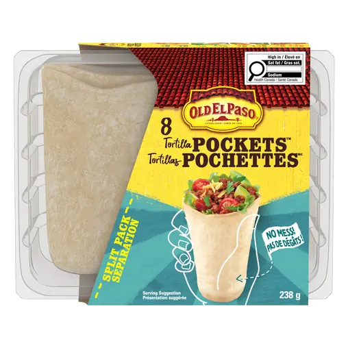 Tortilla Pockets 238 g
