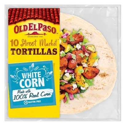White Corn Tortilla Wrap