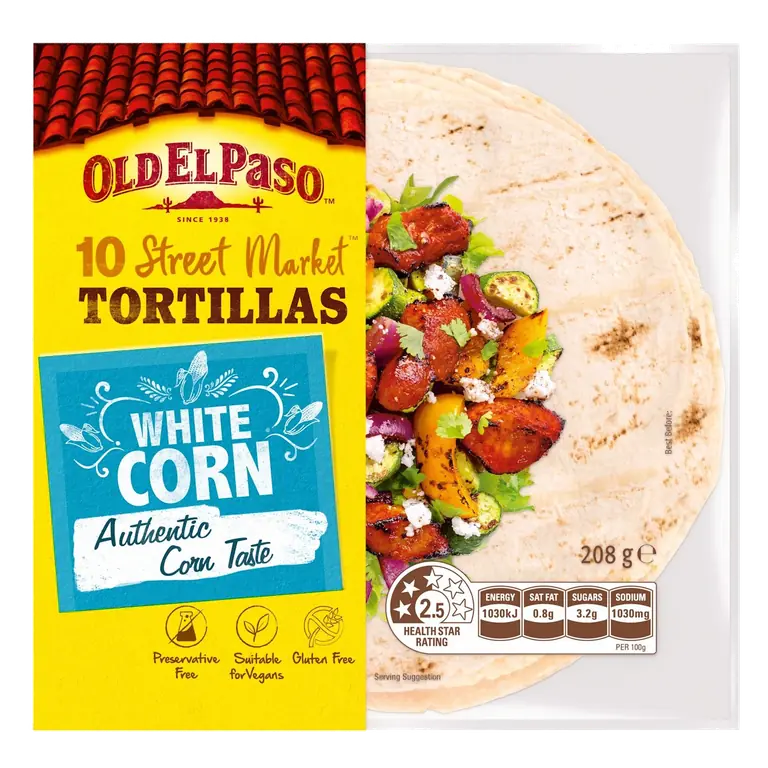White Corn Tortillas