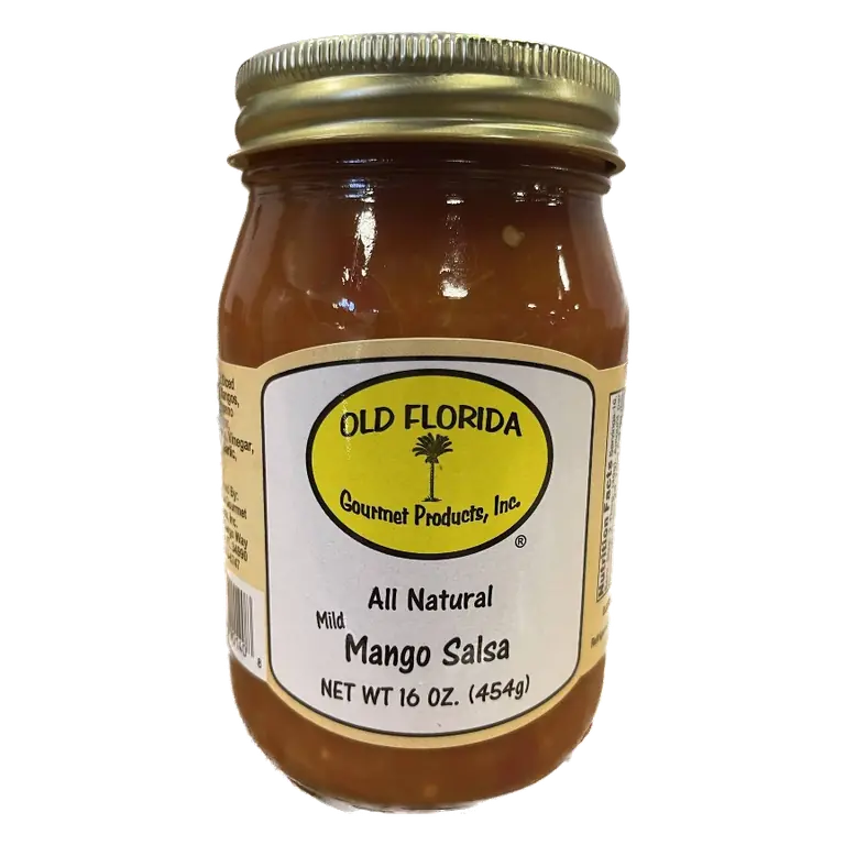 Old Florida Gourmet Mango Mild Salsa, 16oz