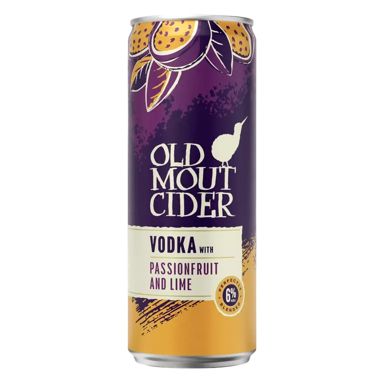330ml Passionfruit & Lime Vodka Cocktail Can