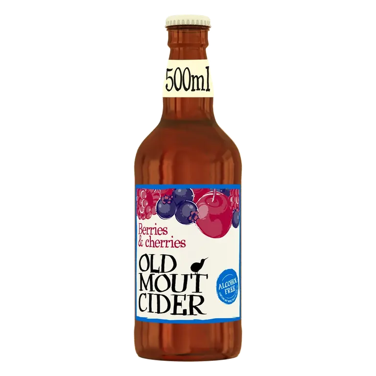 Cider Berries & Cherries 0.0% Alcohol Free Bottle 500ml