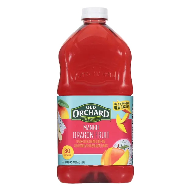Mango Dragon Fruit Juice Cocktail Blend