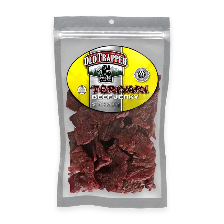 Teriyaki 8 oz. Beef Jerky natural style