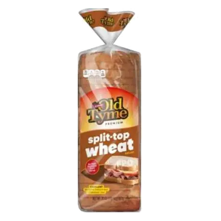 Old Tyme Split Top Wheat Bread, 22oz: Whole Grain