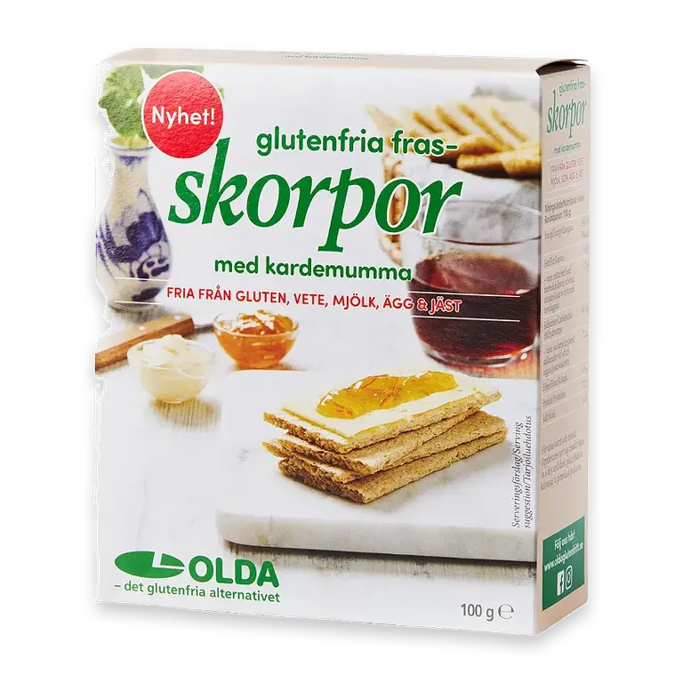 Frasskorpor glutenfria 100g