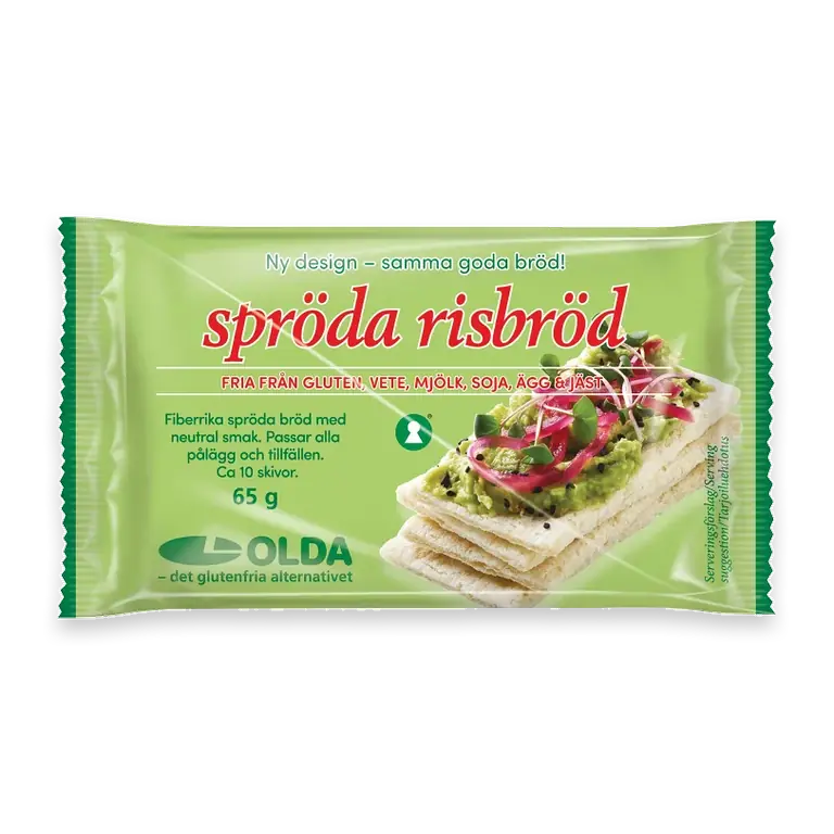 Risbröd Spröda 65g Oldana