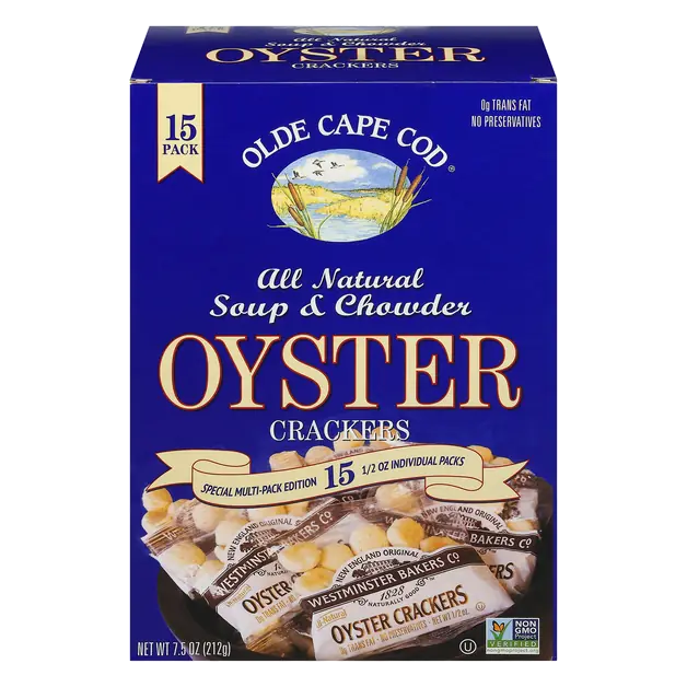 All Natural Soup & Chowder Oyster Cracker Packs - 15 ct