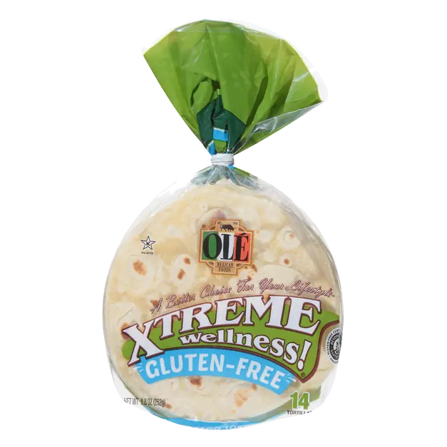 Ole Xtreme Wellness! Gluten Free Street Taco Tortillas 4.5 Inch - 14 ct
