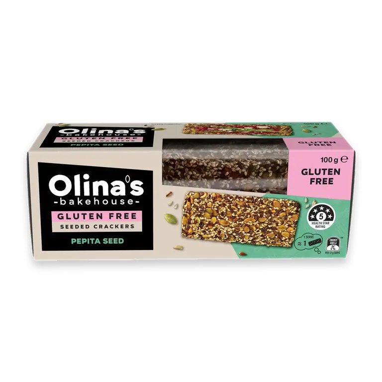 Gluten Free Seeded Crackers Pepita Seed