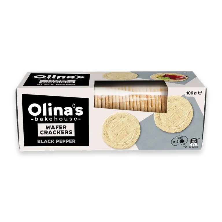 Wafer Crackers Black Pepper