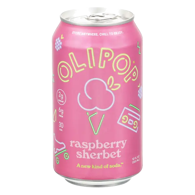 Raspberry Sherbet Prebiotic Soda