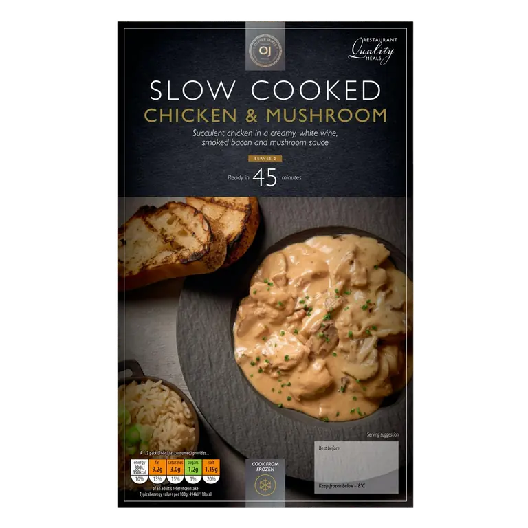 Slow Cooked Chicken & Mushroom 400g