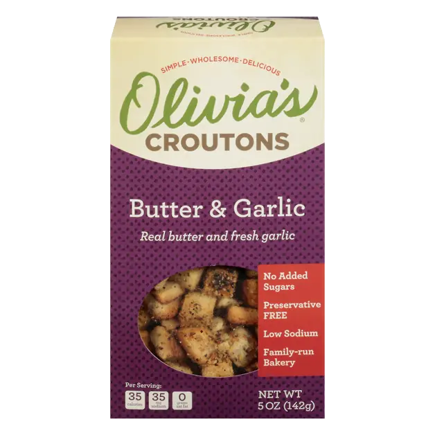 Butter & Garlic Croutons