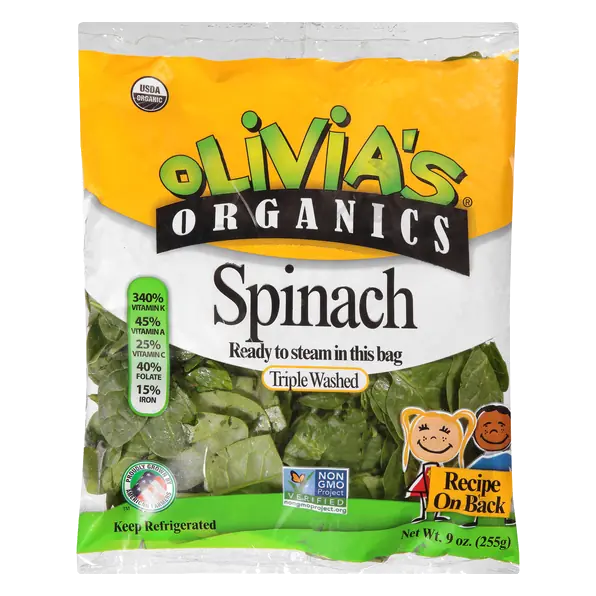 Microwave Spinach