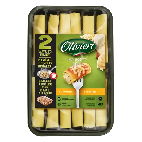 Pasta 4 Formaggi Manicotti 540 g