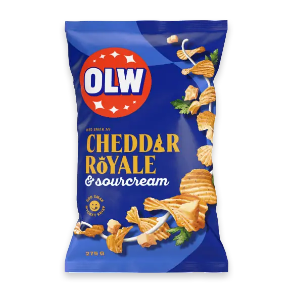 Cheddar Royale & Sourcream Chips