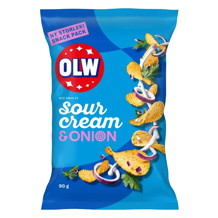Chips Sourcream & Onion 90g