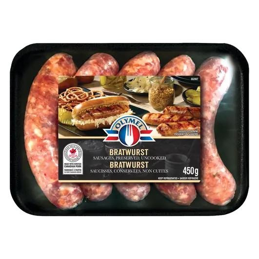 Frozen Sausages Bratwurst 450 g