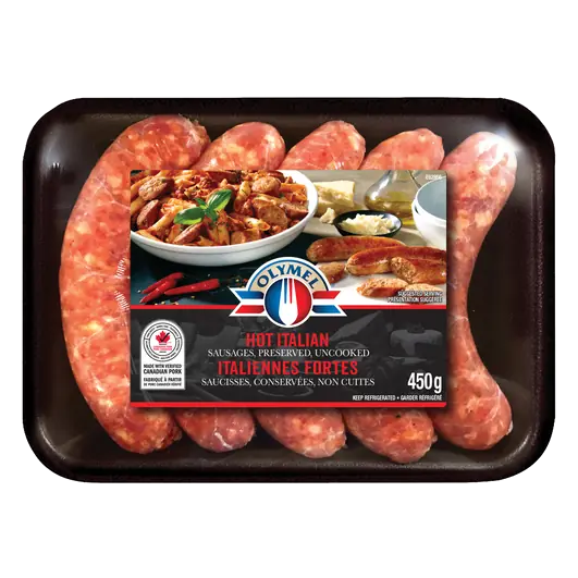 Frozen Sausages Hot Italian 450 g