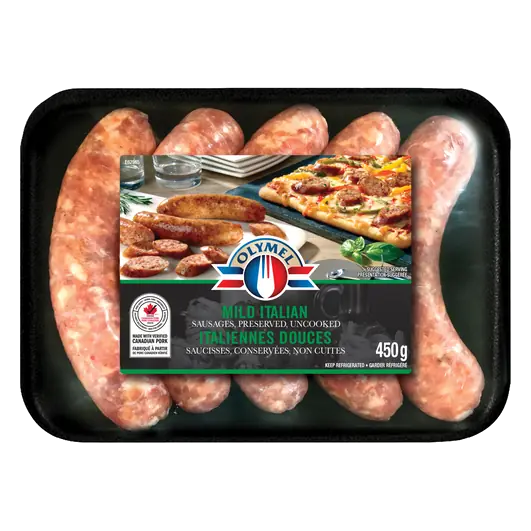 Frozen Sausages Mild Italian 450 g