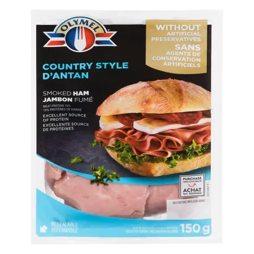 Ham Pouches Shaved Country 150 g