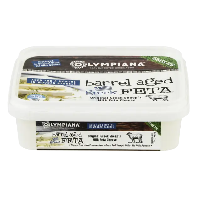 Grass-fed Barrel Aged Greek Feta Cheese