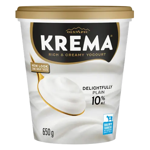 Krema 10% Yogurt Plain 650 g