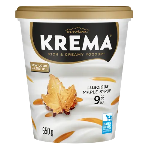 Krema 9% Yogurt Maple Syrup 650 g
