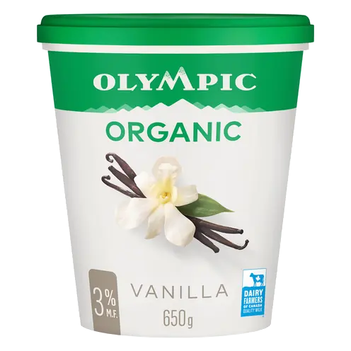 Organic 3% Yogurt Vanilla 650 g