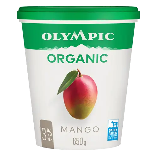 Organic 3% Yogurt Mango 650 g