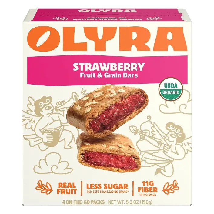 Olyra Strawberry Soft Baked Bites - 5.3oz/4ct