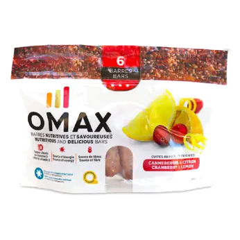 Bars Cranberry Lemon 6 x 40 g