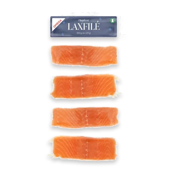 Laxfilé Fryst