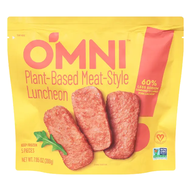 Plant-Based Vegan Meat-Style Luncheon - 5 ct Frozen