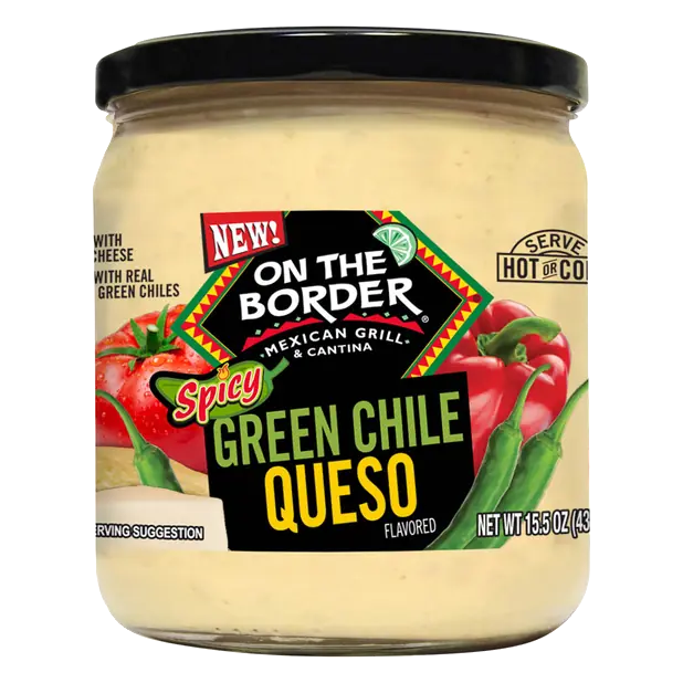Spicy Green Chile Queso Dip