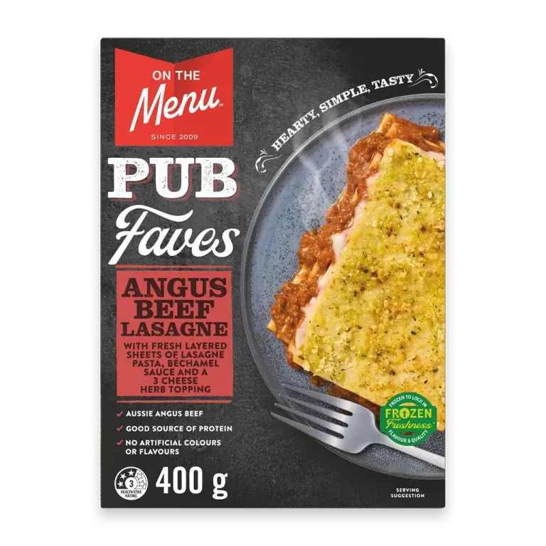 Angus Beef Lasagne Lasagne