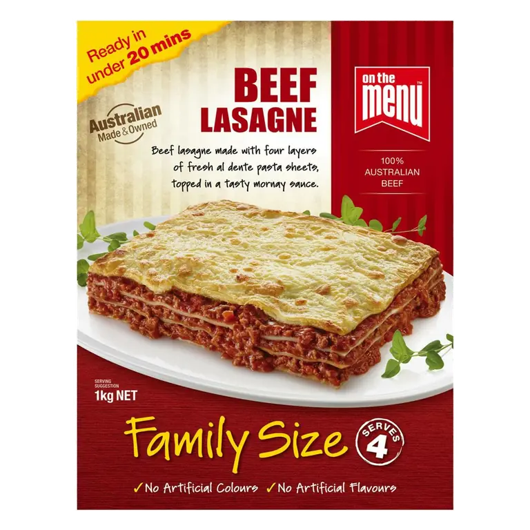 Beef Lasagne