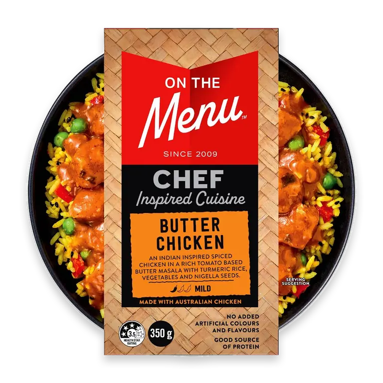 Butter Chicken & Turmeric Rice Bowl