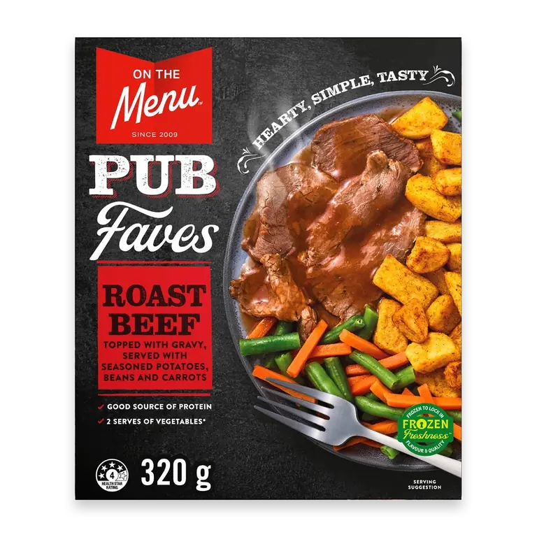 Roast Beef Roast Beef Frozen Meal
