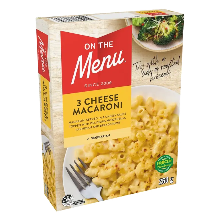 Three Cheese Macaroni