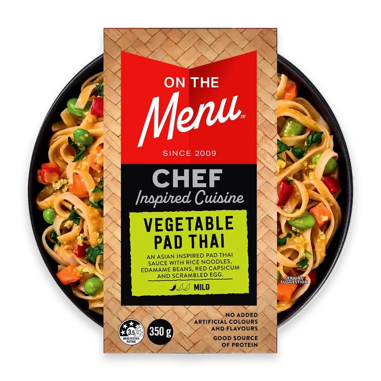 Vegetable Pad Thai Bowl Thai Bowl