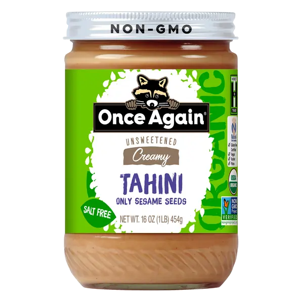 Organic Salt Free Unsweetened Creamy Tahini