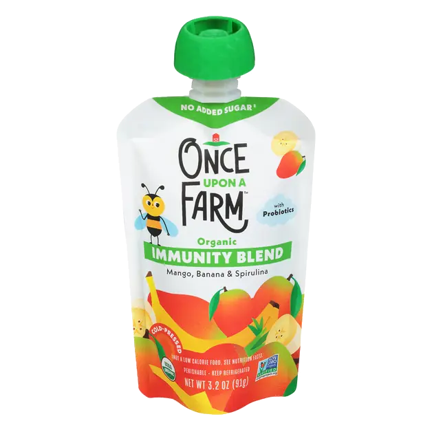 Mango, Banana & Spirulina Organic Cold-Pressed Immunity Blend