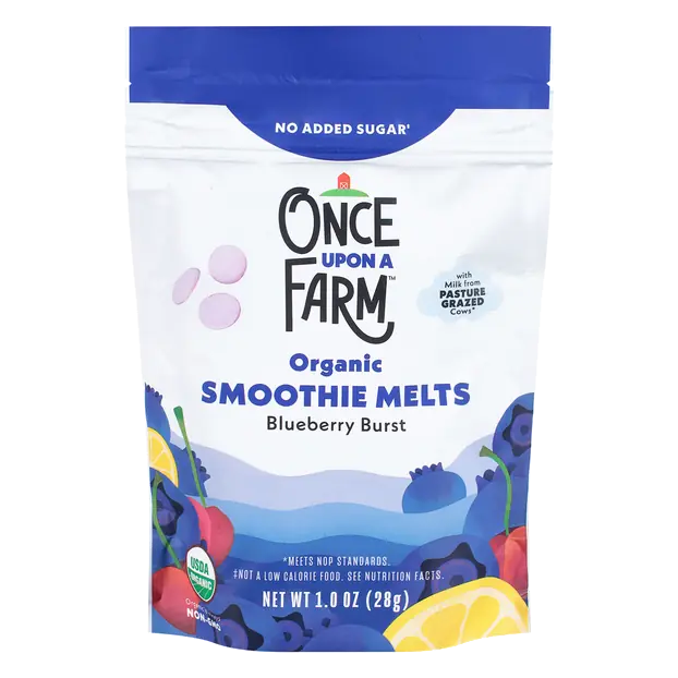 Organic No Added Sugar Blueberry Burst Smoothie Melts