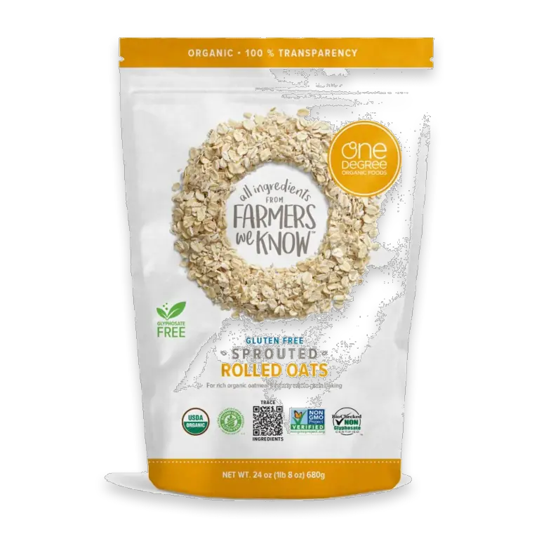 Farmers We Know Gluten-Free Sprouted Rolled Oats