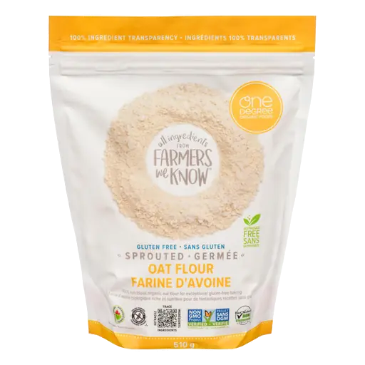 Gluten-Free Oat Flour Sprouted 510 g