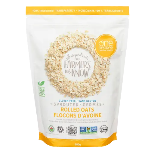 Rolled Oats Sprouted 680 g